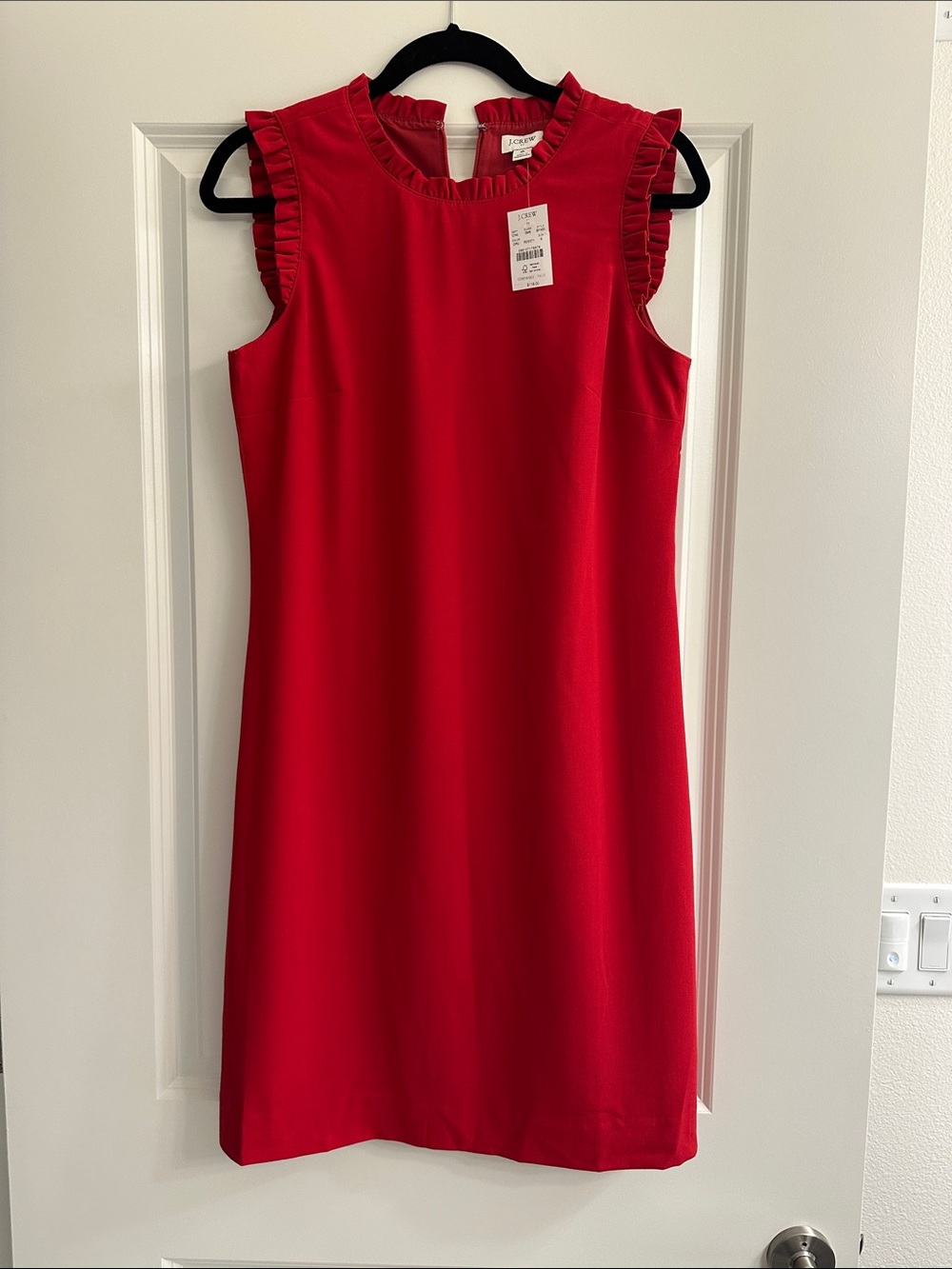 NWT J Crew Factory Ruffleneck Dress